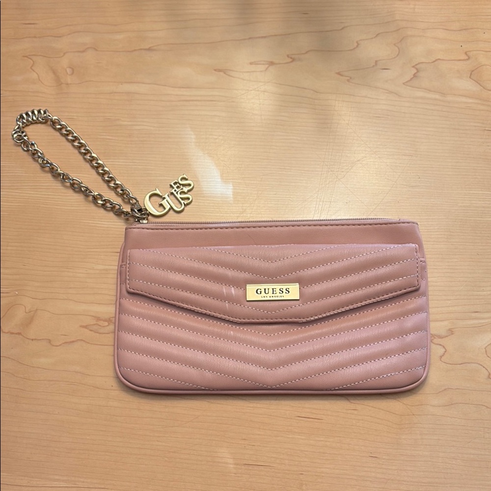 Guess Pink Quilted Women's Bag